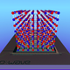 The model simulated by the D-Wave